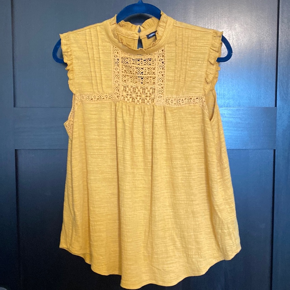 Cable & Gauge lightweight high neck top